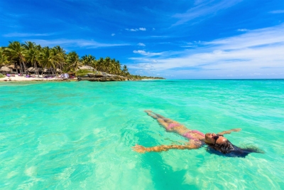 Strand von Playa del Carmen an der Riviera Maya (Simon Dannhauer / stock.adobe.com)  lizenziertes Stockfoto 
Información sobre la licencia en 'Verificación de las fuentes de la imagen'